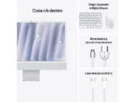 APPLE iMac 24” con Chip M4 (8-core CPU, 8-core GPU), 16GB RAM, 256GB SSD - immagine 4