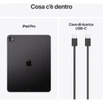 APPLE iPad Pro 13” con Chip M4, Wi-Fi + Cellular, 256GB - immagine 8