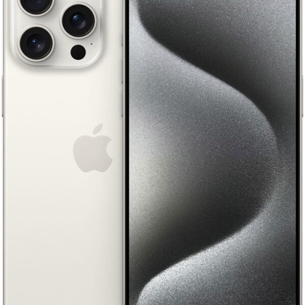 Apple iPhone 15 Pro Max 256GB Titanio Bianco – Display 6.7″ Titanio – Chip A17 Pro – 5G