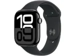 APPLE Watch Series 10 GPS 46mm in alluminio color Nero Mezzanotte con cinturino Sport nero – M/L - immagine 8