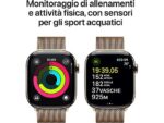 APPLE Watch Series 10 GPS + Cellular 46mm in titanio color oro con cinturino Loop in maglia milanese oro – S/M - immagine 7