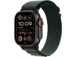 Apple Watch Ultra 2 GPS + Cellular 49mm, Titanio Nero con Cinturino Alpine Loop Verde - immagine 7