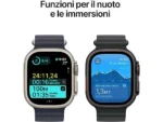 Apple Watch Ultra 2 GPS + Cellular 49mm, Titanio Nero con Cinturino Alpine Loop Verde - immagine 9