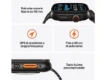 APPLE Watch Ultra 2 GPS + Cellular 49mm cassa in titanio nero con Loop in maglia milanese in titanio nero – Large - immagine 6