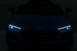 Auto Elettrica per Bambini Audi R8 Sport Bianca 12V – Sedile in Pelle & Telecomando - immagine 3