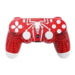 Controller Wireless per PS4/PC/Mobile Rosso, Doppia Vibrazione - immagine 3