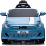 Auto Elettrica per Bambini Fiat 500 12V Azzurro – Luci LED & Suoni - immagine 8