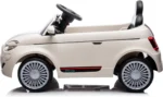 Auto Elettrica per Bambini Fiat 500 12V Bianco – Luci LED & Suoni - immagine 8