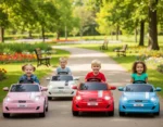 Auto Elettrica per Bambini Fiat 500 12V Rosso – Luci LED & Suoni - immagine 9