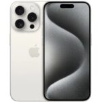Apple iPhone 15 Pro 256GB Titanio Bianco – Titanio – Chip A17 Pro – 5G