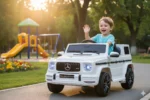 Auto Elettrica per Bambini Mercedes AMG G63 Small Bianca 12V con Telecomando